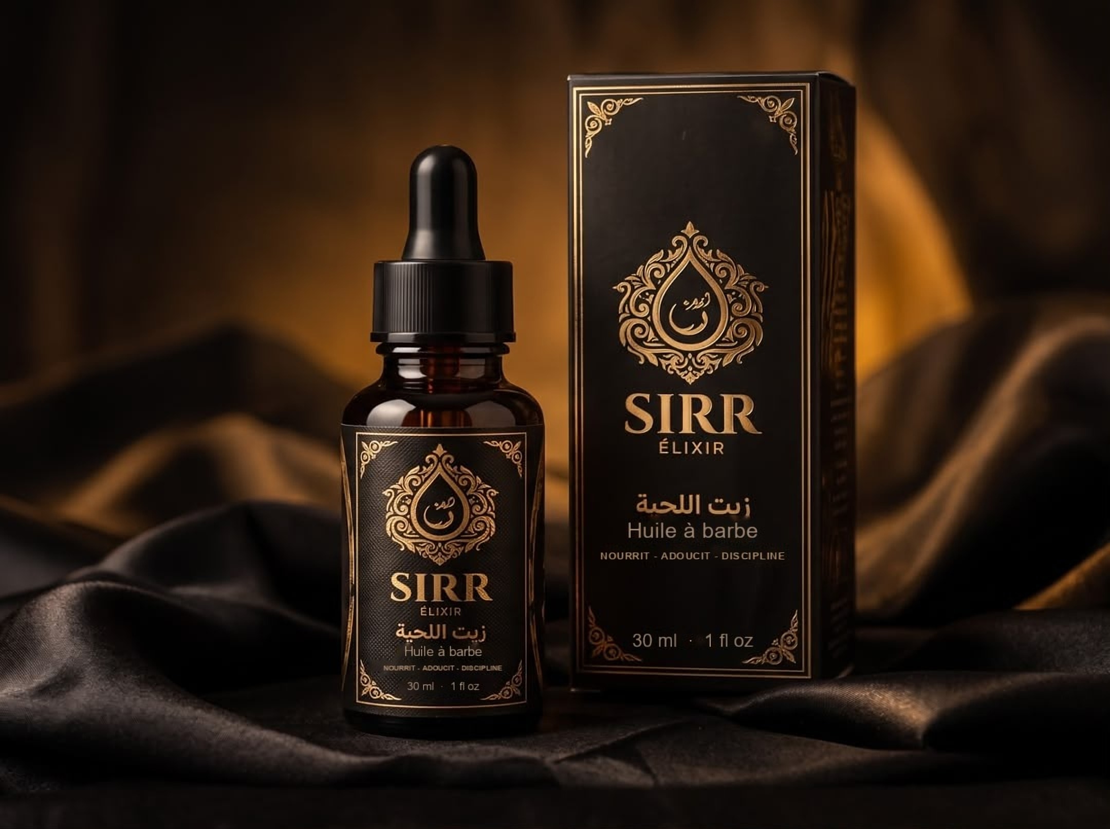Flacon et coffret SIRR Élixir
